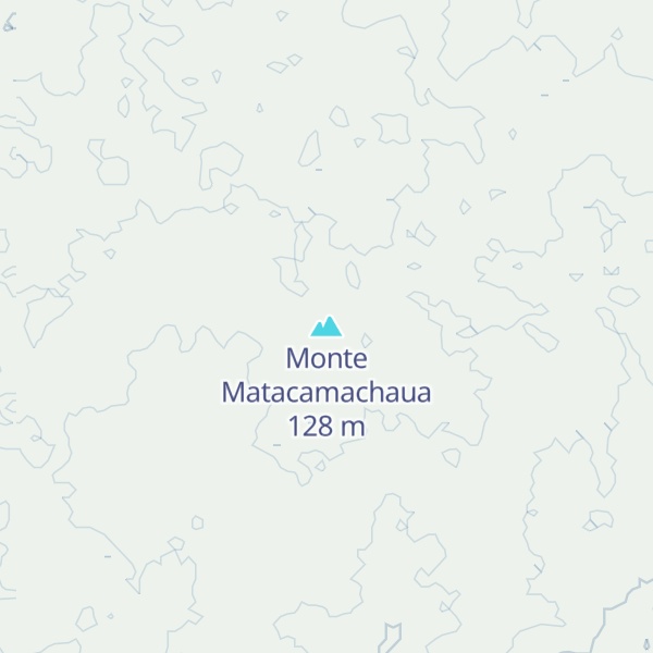 Map of Monte Matacamachaua