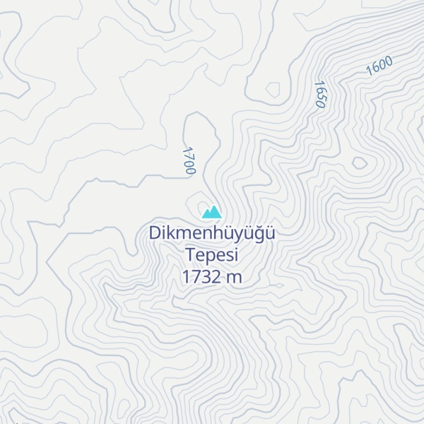Map of Dikmenhüyüğü Tepesi