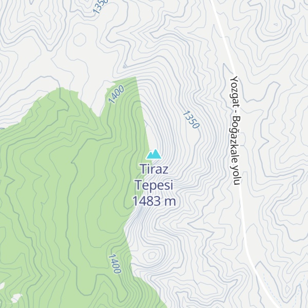 Map of Tiraz Tepesi