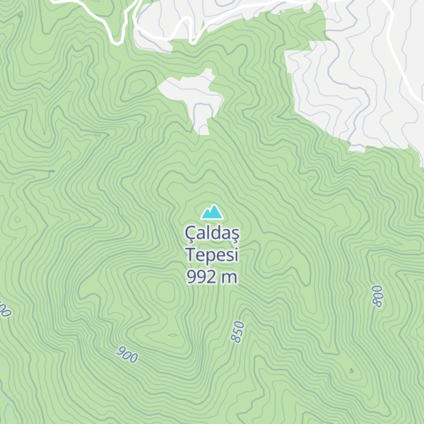 Map of Çaldaş Tepesi