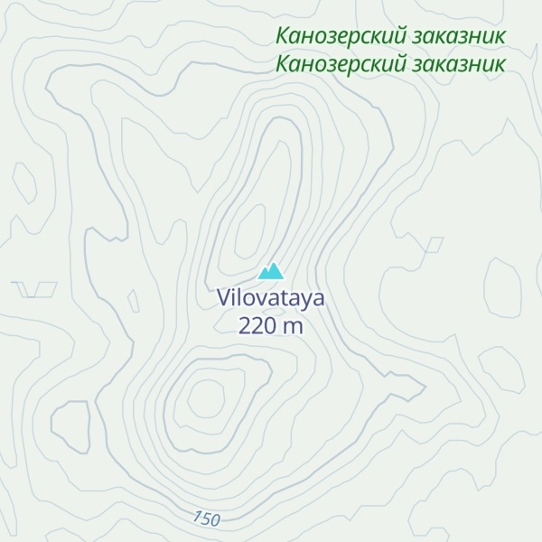 Map of Vilovataya