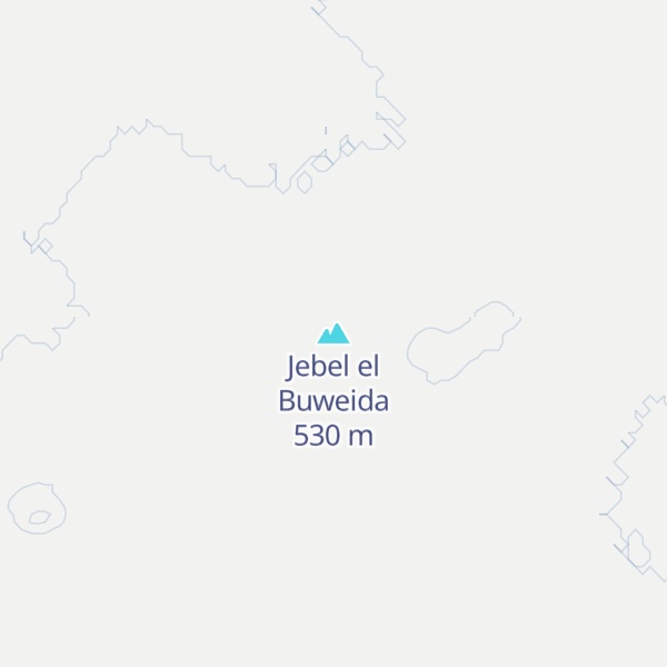 Map of Jebel el Buweida