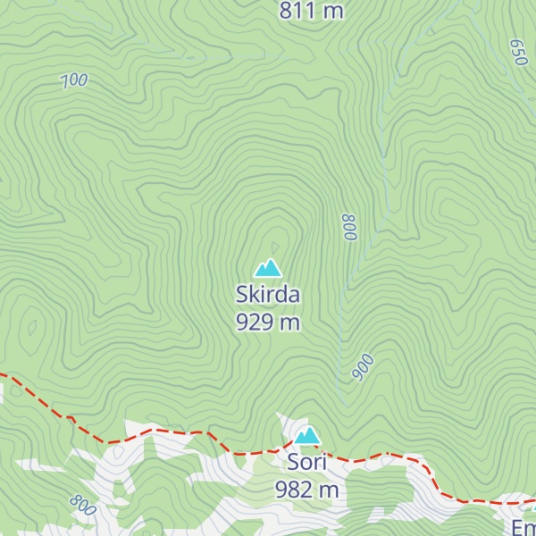 Map of Skirda