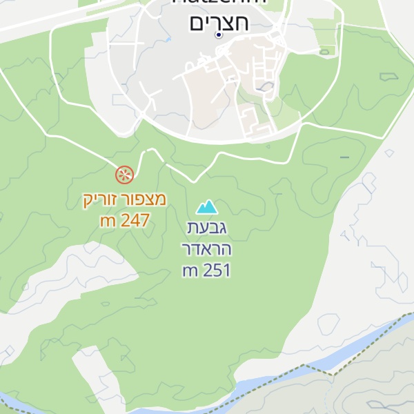 Map of גבעת הראדר