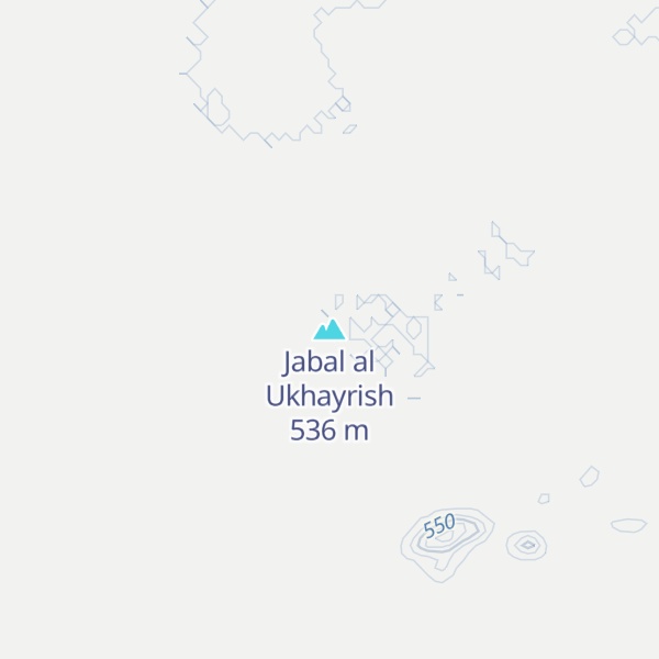 Map of Jabal al Ukhayrish