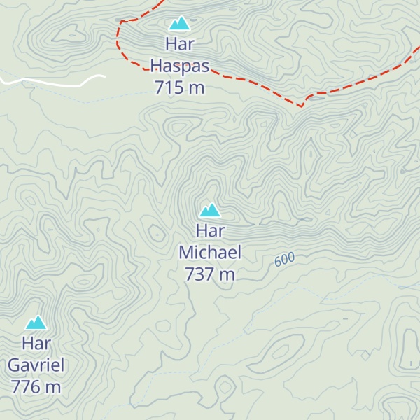 Map of Har Michael