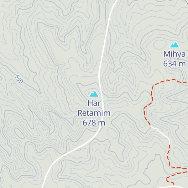 Map of Har Retamim
