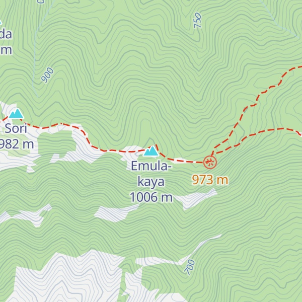 Map of Emula-kaya