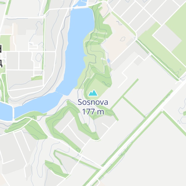 Map of Sosnova