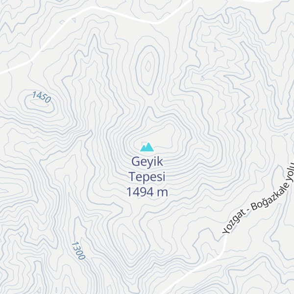 Map of Geyik Tepesi