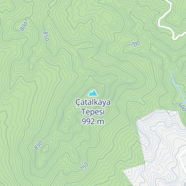 Map of Çatalkaya Tepesi