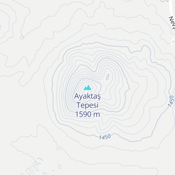 Map of Ayaktaş Tepesi