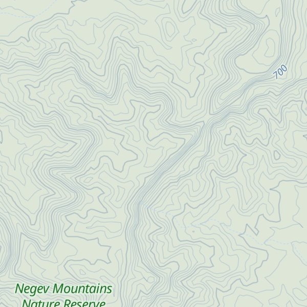 Map of Sheluẖat Karkom