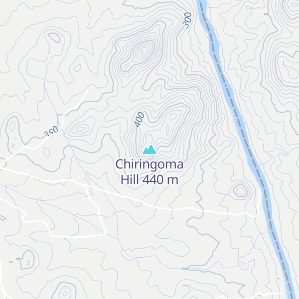 Map of Chiringoma Hill