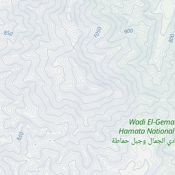 Map of Gebel El-Burrad