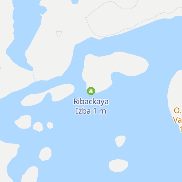 Map of Ribackaya Izba