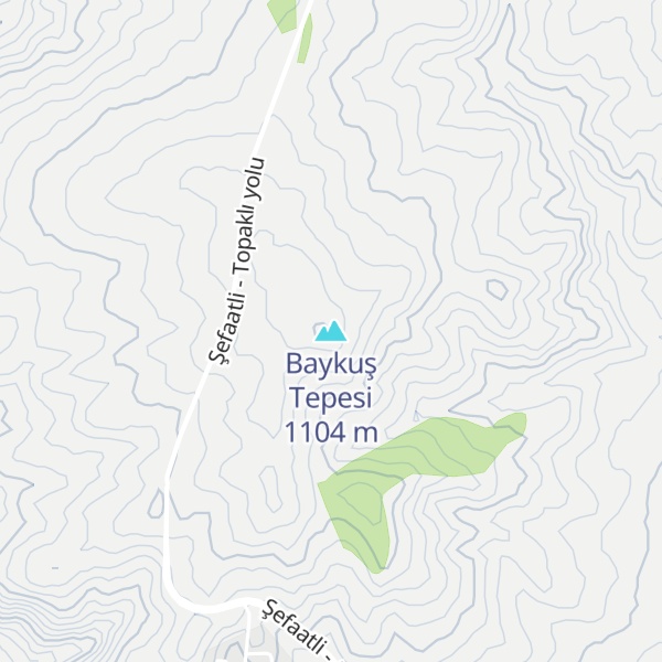 Map of Baykuş Tepesi