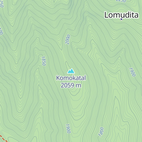 Map of Komokatal