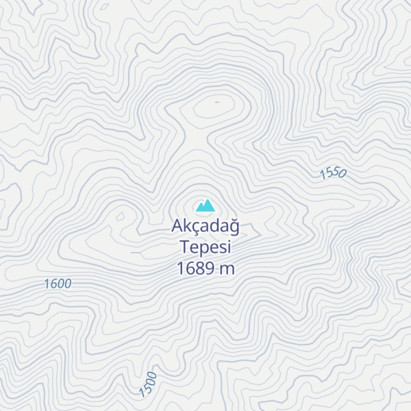 Map of Akçadağ Tepesi