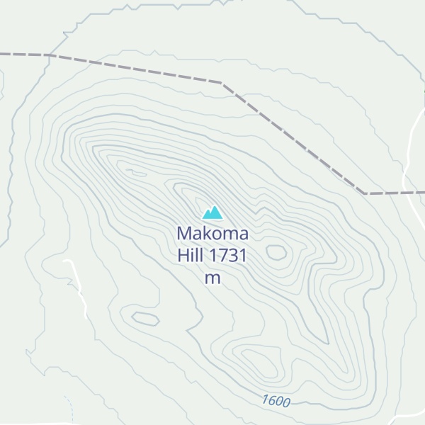 Map of Makoma Hill