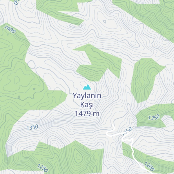 Map of Yaylanın Kaşı