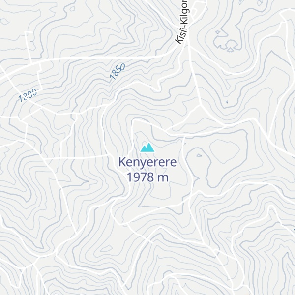 Map of Kenyerere