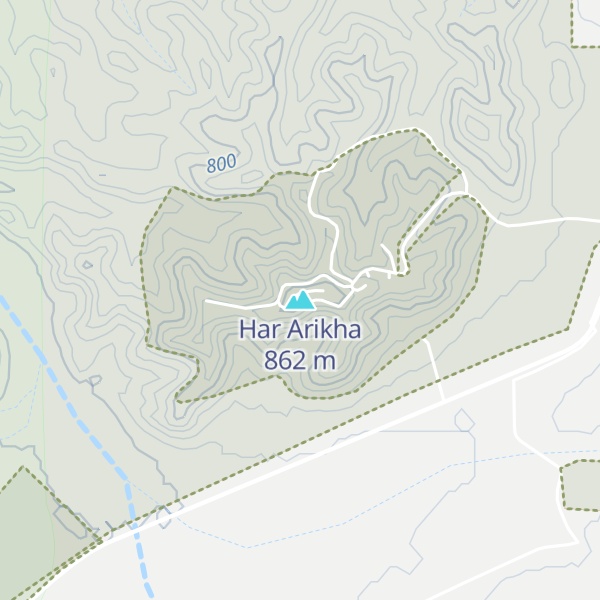 Map of Har Arikha