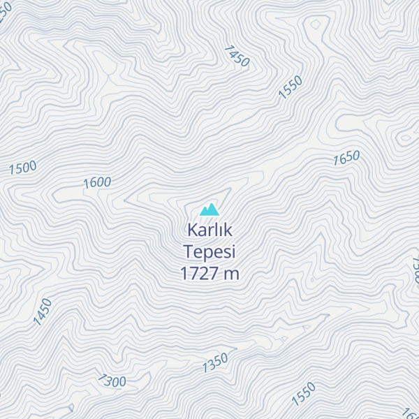 Map of Karlık Tepesi