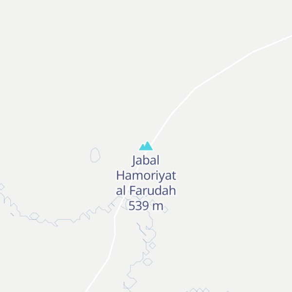 Map of Jabal Hamoriyat al Farudah