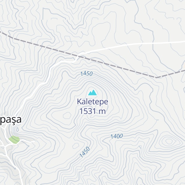 Map of Kaletepe