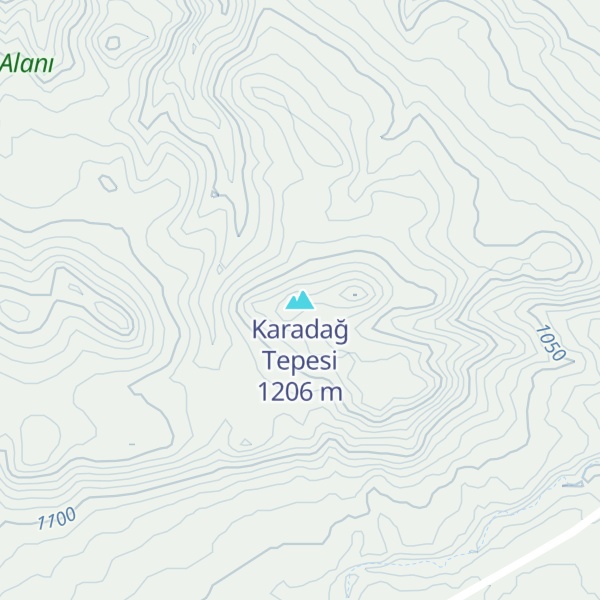 Map of Karadağ Tepesi