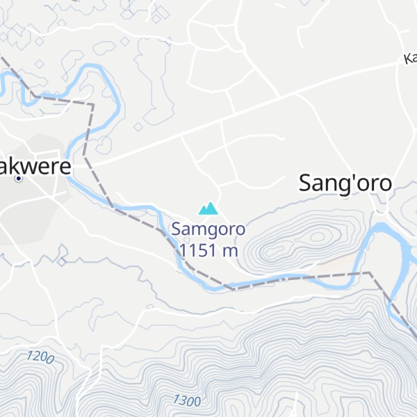 Map of Samgoro