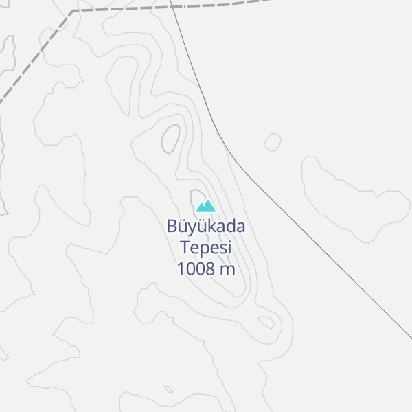 Map of Büyükada Tepesi