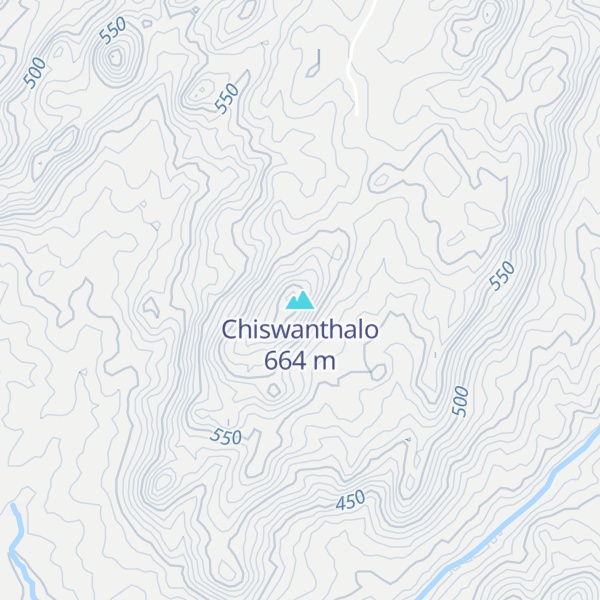 Map of Chiswanthalo