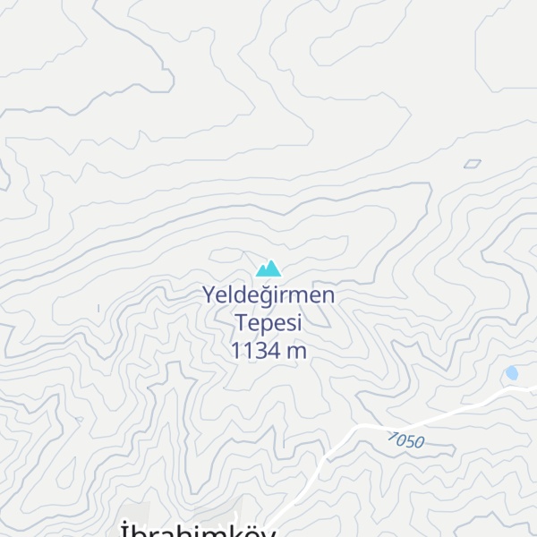 Map of Yeldeğirmen Tepesi