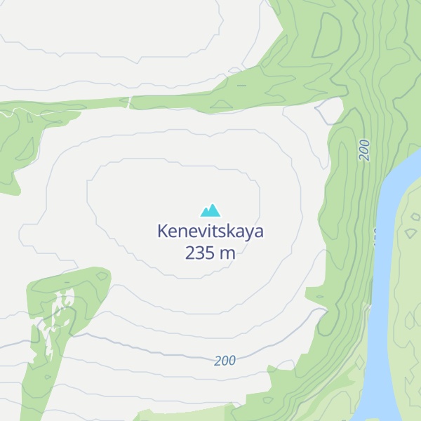 Map of Kenevitskaya