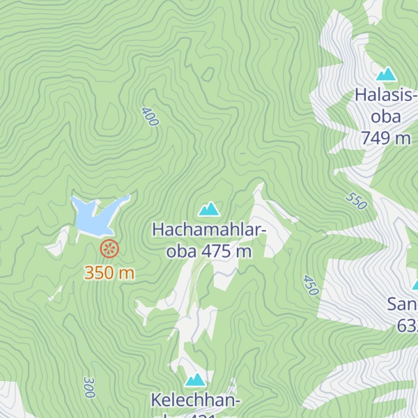 Map of Hachamahlar-oba
