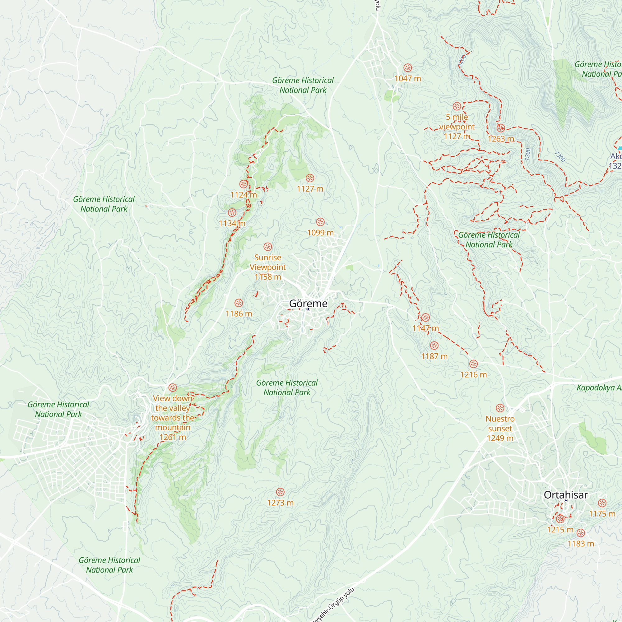 Cappadocia Cave Rooms map