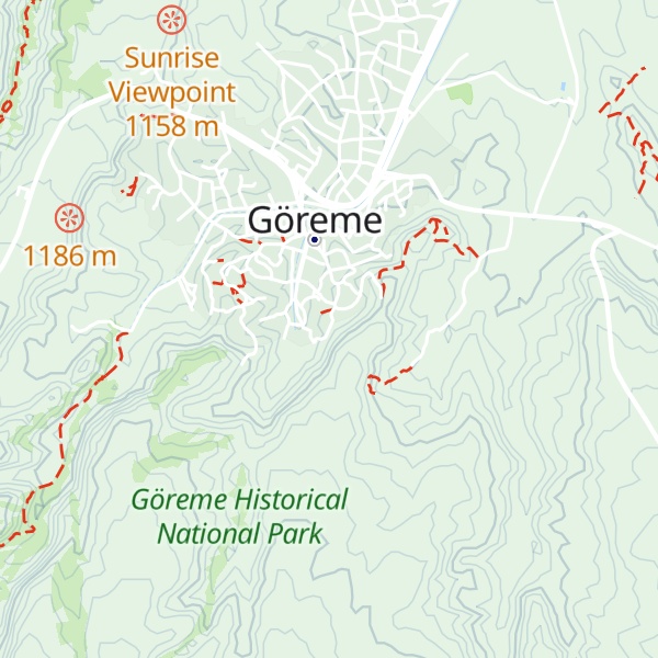 Map of Garden Cave Hotel