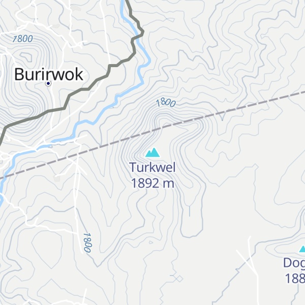 Map of Turkwel