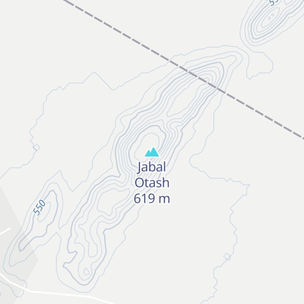 Map of Jabal Otash