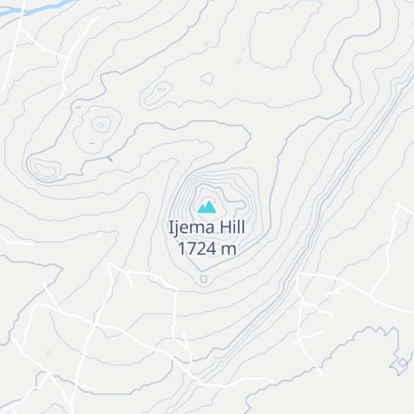 Map of Ijema Hill