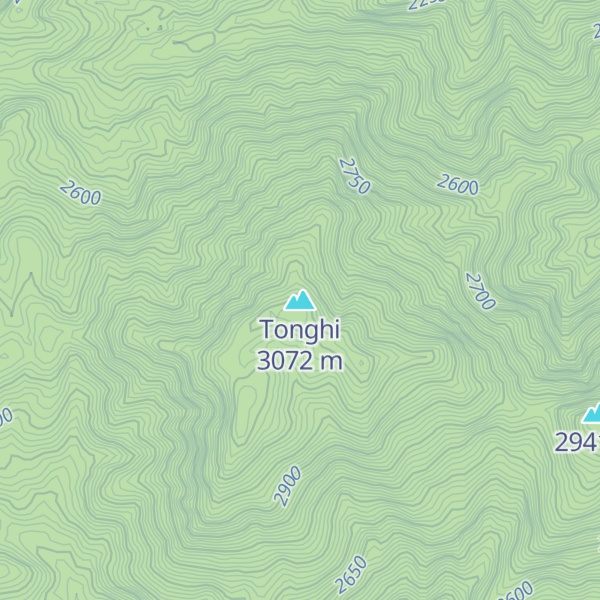 Map of Tonghi