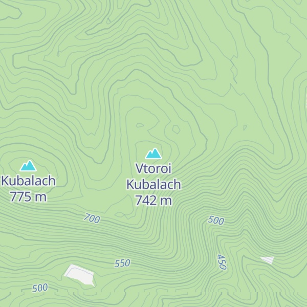 Map of Vtoroi Kubalach