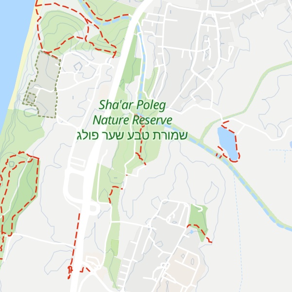 Map of Tel Poleg