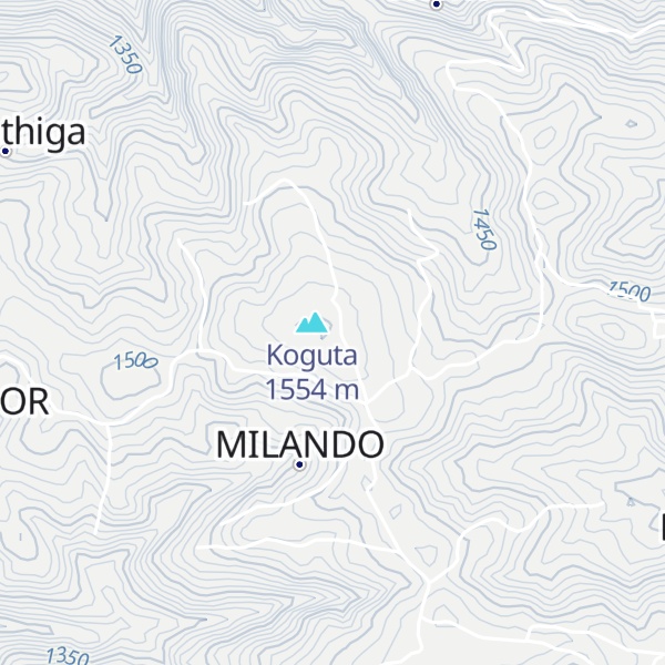 Map of Andingo