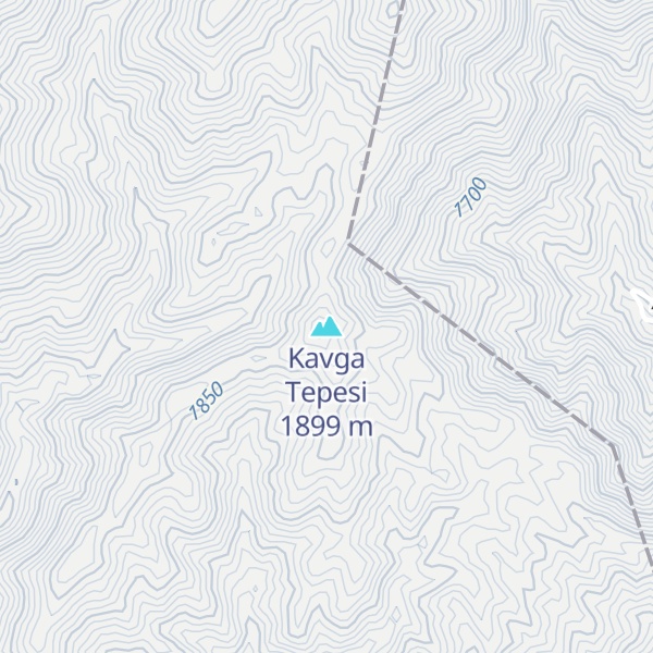 Map of Kavga Tepesi