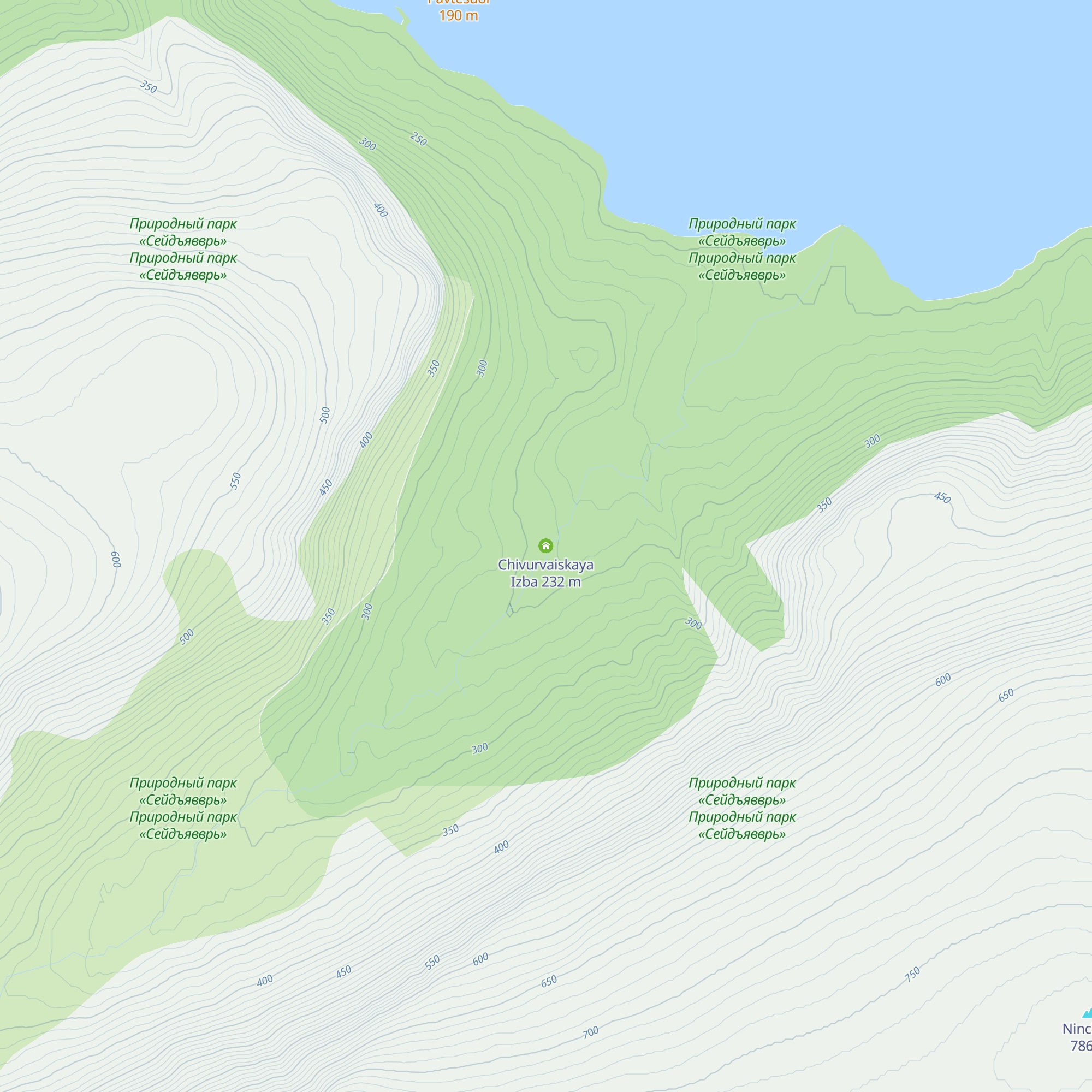 Chivurvaiskaya Izba map