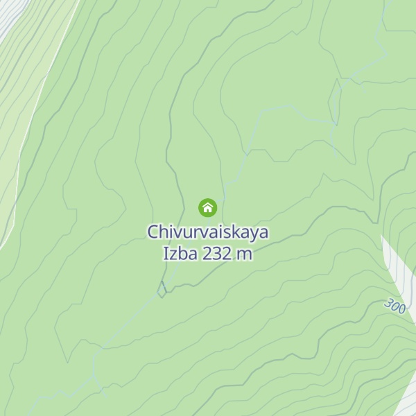 Map of Chivurvaiskaya Izba