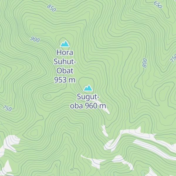 Map of Sugut-oba